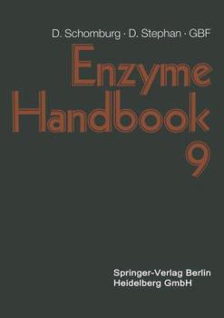 Paperback Enzyme Handbook 9: Class 1.1: Oxidoreductases Book