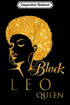 Composition Notebook: Leo Zodiac Birthday Golden Lips for Women Journal/Notebook Blank Lined Ruled 6x9 100 Pages