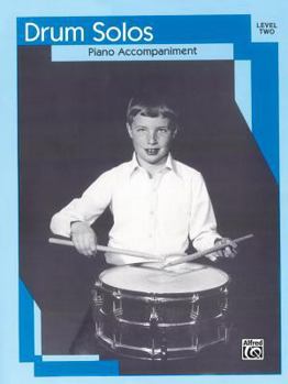 Paperback Drum Solos: Level II Piano Acc. Book