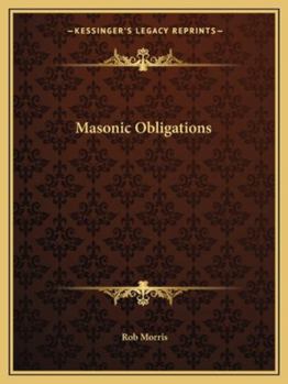 Paperback Masonic Obligations Book