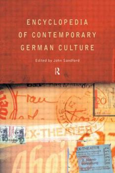 Paperback Encyclopedia of Contemporary German Culture Book