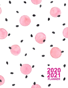 2020 2021 Planner: Pretty Daily, Weekly and Monthly Planner 2 Years | Agenda Schedule Organizer Logbook and Personal Journal Diary | 24 Months ... Book | Cover Design Code DT 00102994