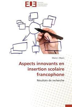 Paperback Aspects Innovants En Insertion Scolaire Francophone [French] Book