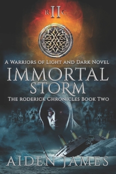 Paperback Immortal Storm: A Warriors of Light and Dark Novel Book