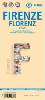 Map Laminated Florence Map by Borch (English Edition) Book