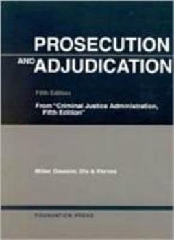 Paperback Prosecution and Adjudication Book