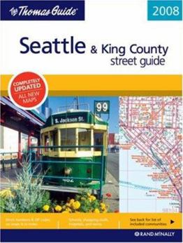 Spiral-bound The Thomas Guide Seattle & King County Street Guide Book