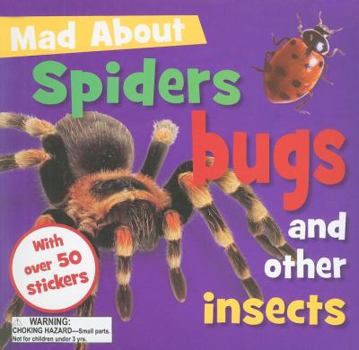 Paperback Spiders, Bugs, and Other Insects [With Sticker(s)] Book