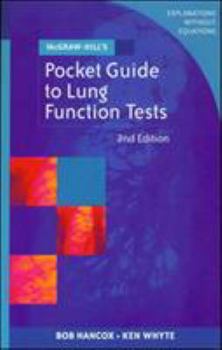 Paperback McGraw-Hill's Pocket Guide to Lung Function Tests Book
