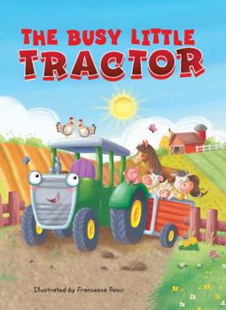 Board book The Busy Little Tractor - Childen's Padded Board Book