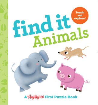 Board book Find It Animals: Baby's First Puzzle Book