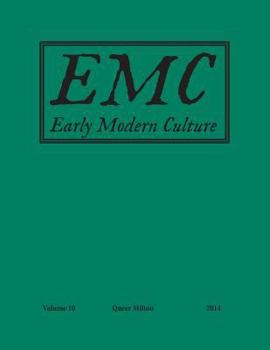 Paperback Early Modern Culture:: Vol. 10 Book
