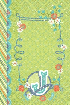 J: Diario con Monograma - Libreta de Oraciones - Papel Para Escribir Sus Metas Espirituales - Regalo Para Abuela, Mama (Spanish Edition)