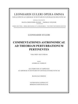 Hardcover Commentationes Astronomicae AD Theoriam Perturbationum Pertinentes 2nd Part [German] Book