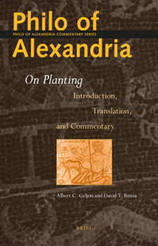 Hardcover Philo of Alexandria on Planting: Introduction, Translation, and Commentary Book