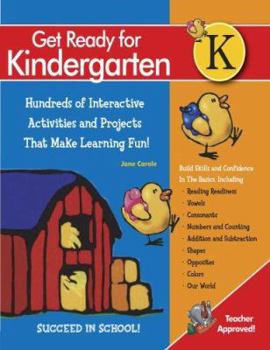 Spiral-bound Get Ready for Kindergarten!: 1,107 Interactive and Educational Exercises for Curriculum-Based Learning That's Fun! Book