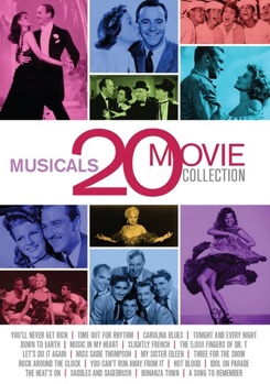 DVD Musical 20 Movie Collection Book