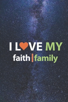 Paperback I Love my Faith Family - Church Journal Book