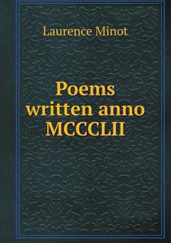 Paperback Poems written anno MCCCLII Book