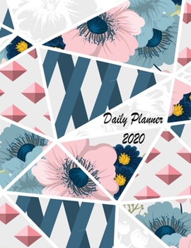 Daily Planner 2020: Cool and Vintage Daily Planner 2020 53 weeks 8.5 X 11 in, large space to note and write your daily schedule as well as a to do list.