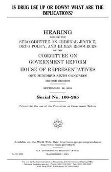 Paperback Is drug use up or down? What are the implications? Book