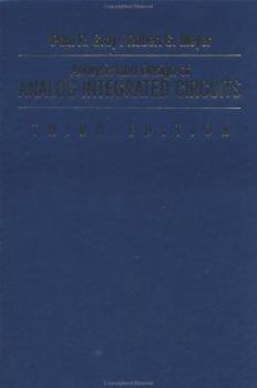 Hardcover Analysis and Design of Analog Integrated Circuits Book