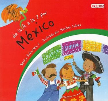 Paperback de la A la Z Por Mexico = From A to Z for Mexico [Spanish] Book