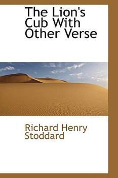 Paperback The Lion's Cub with Other Verse Book