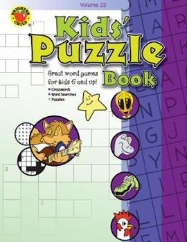 Paperback Kids' Puzzle Book, Grades 1 - 5 Book