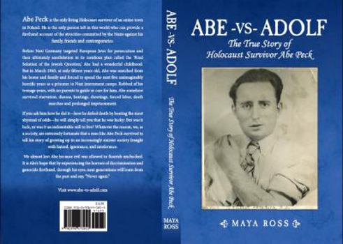 Paperback Abe-vs-Adolf: The True Story of Holocaust Survivor Abe Peck Book