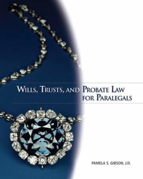 Paperback Wills, Trusts, and Probate Law for Paralegals Book