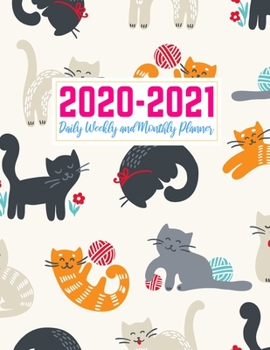 2020-2021 Daily Weekly and Monthly Planner: Cute Two Year Jan 1, 2020 - Dec 31, 2021 Calendar Organizer and Appointment Schedule Agenda Journal for ... - 24 Months Planner - Creative AG 0040