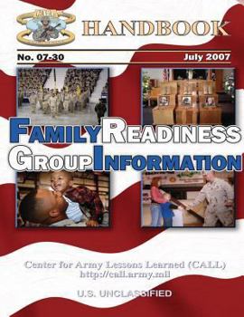 Paperback Family Readiness Group Handbook: Handbook 07-30 Book