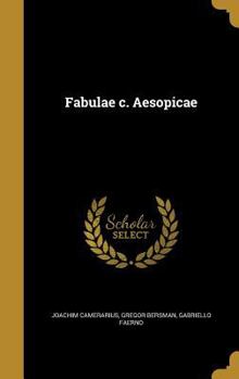 Hardcover Fabulae c. Aesopicae [Latin] Book