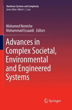 Paperback Advances in Complex Societal, Environmental and Engineered Systems Book