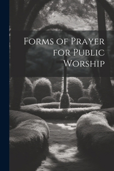 Paperback Forms of Prayer for Public Worship Book