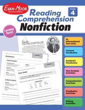 Paperback Reading Comprehension: Nonfiction, Grade 4 Teacher Resource Book