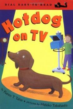 Hardcover Hotdog on TV Book
