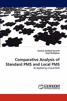 Paperback Comparative Analysis of Standard PMS and Local PMS Book