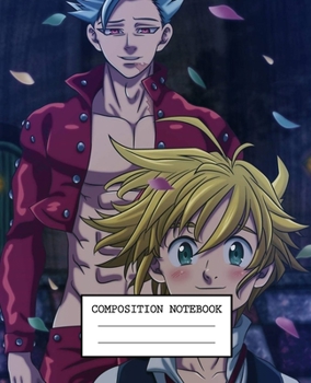 Composition Notebook: The Seven Deadly Sins Soft Glossy Cover Wide Ruled Lined Pages Book 7.5 x 9.25 Inches 110 Pages