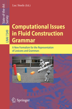 Paperback Computational Issues in Fluid Construction Grammar Book