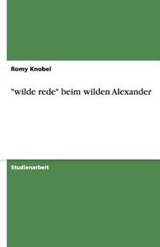 Paperback "wilde rede" beim wilden Alexander [German] Book