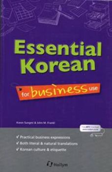 Hardcover Essential Korean for Business Use Book