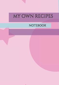 Paperback my own recipes Book