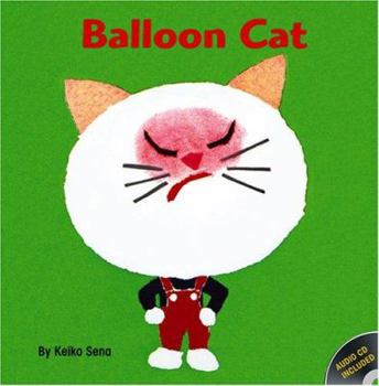 Hardcover Balloon Cat Book