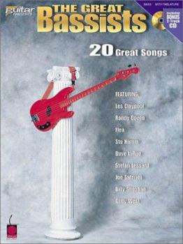 Paperback The Great Bassists [With CD] Book