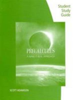 Paperback Student Study Guide for Wilson's Precalculus: Make It Real Book