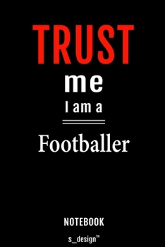 Notebook for Football Players / Footballer: awesome handy Note Book [120 blank lined ruled pages]