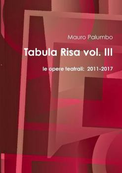 Paperback Tabula Risa vol. III [Italian] Book