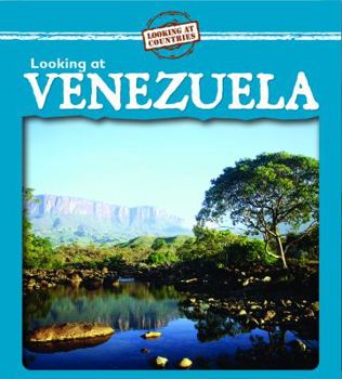 Library Binding Looking at Venezuela Book